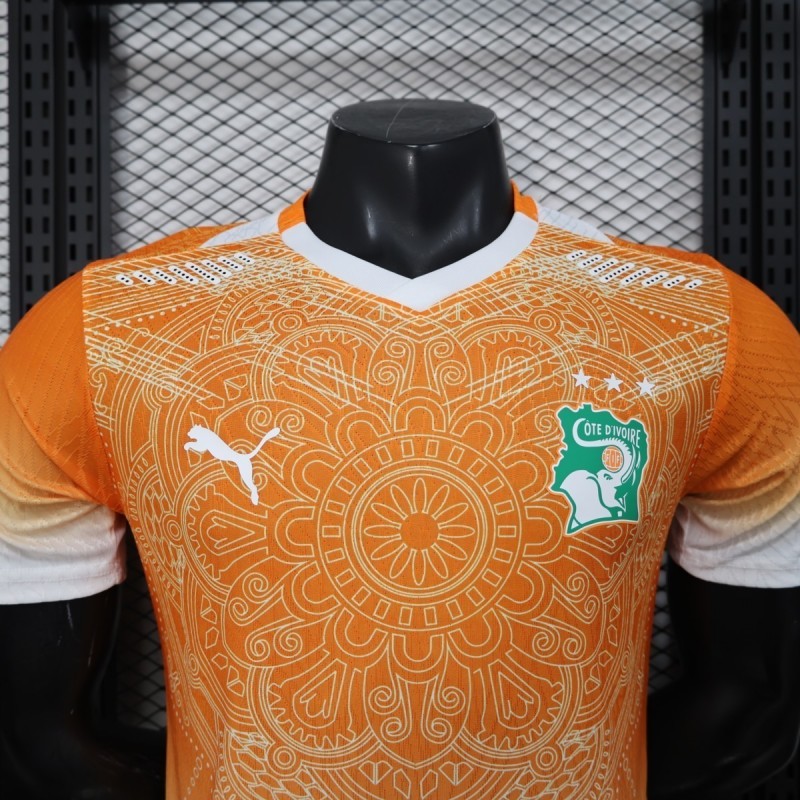 2026 Player Version Ivory Coast Special Edition Orange Jersey