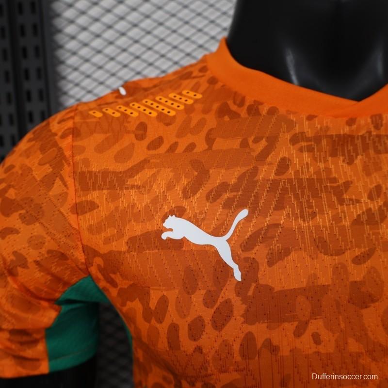 2026 Player Version Ivory Coast Home Jersey