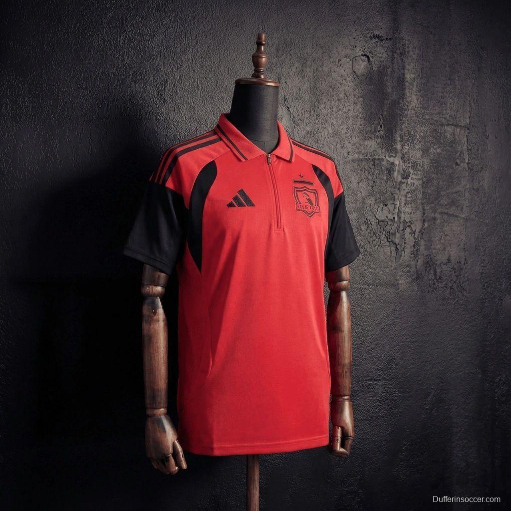 2026 Colo Colo Training Jersey Red Jersey