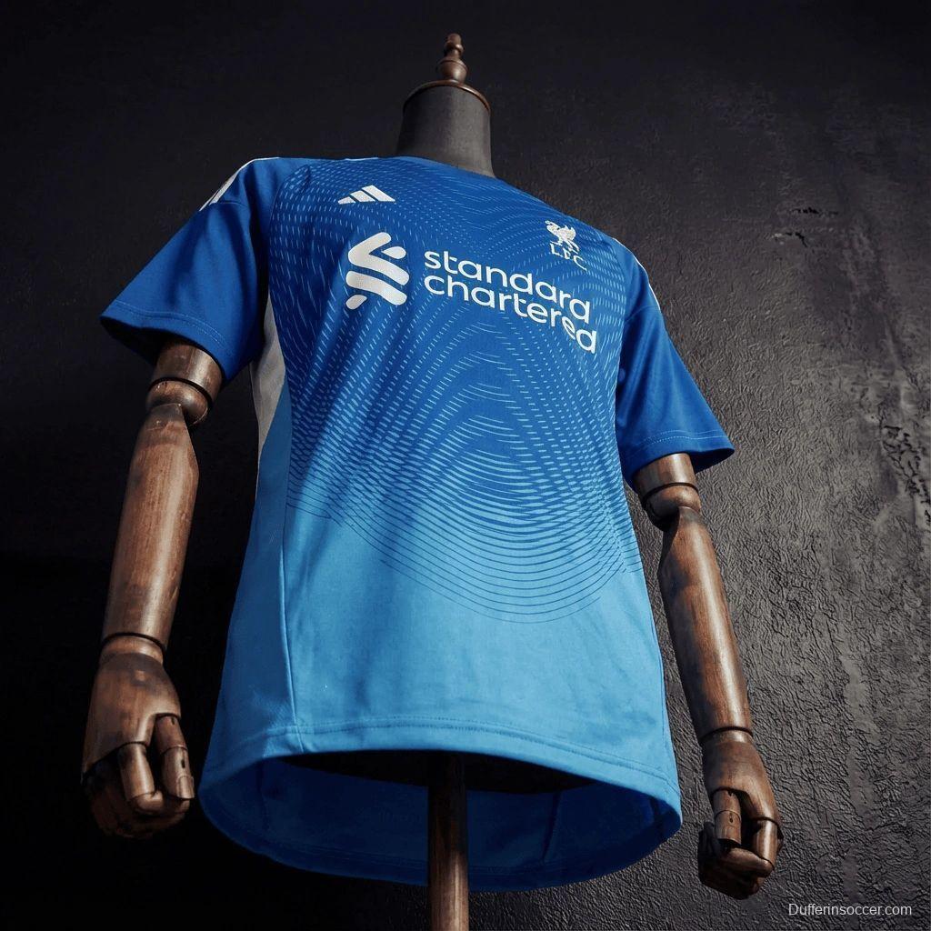 25/26 Liverpool Goalkeeper Blue Jersey