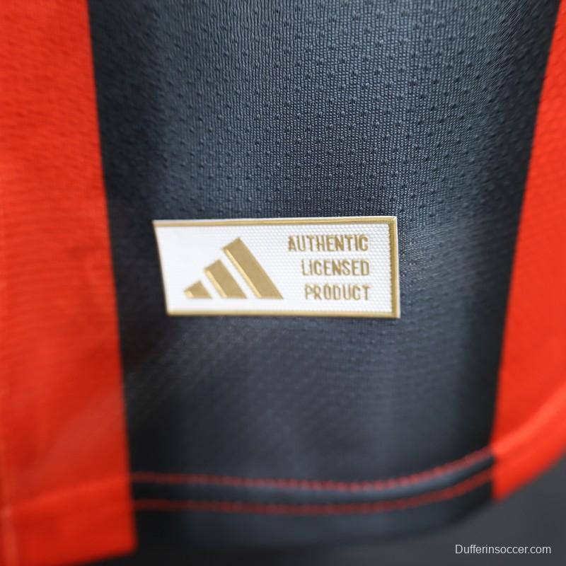 Player Version 2026 Belgium Home Jersey