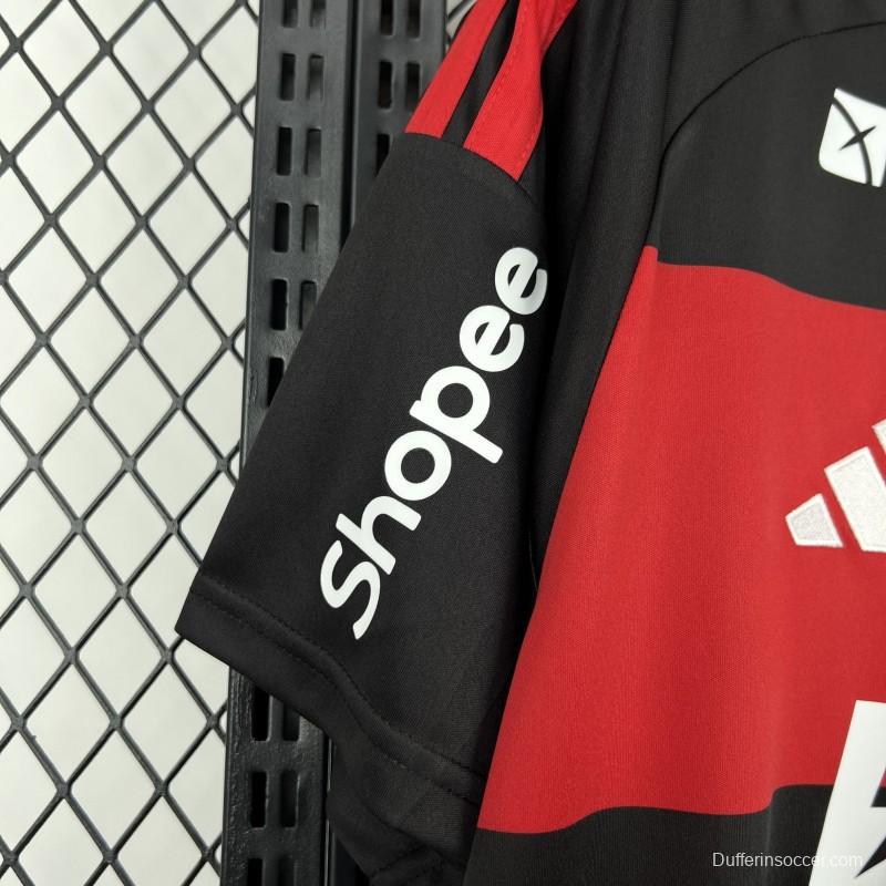 2026/27 Mens Flamengo Home All Sponsors Jersey