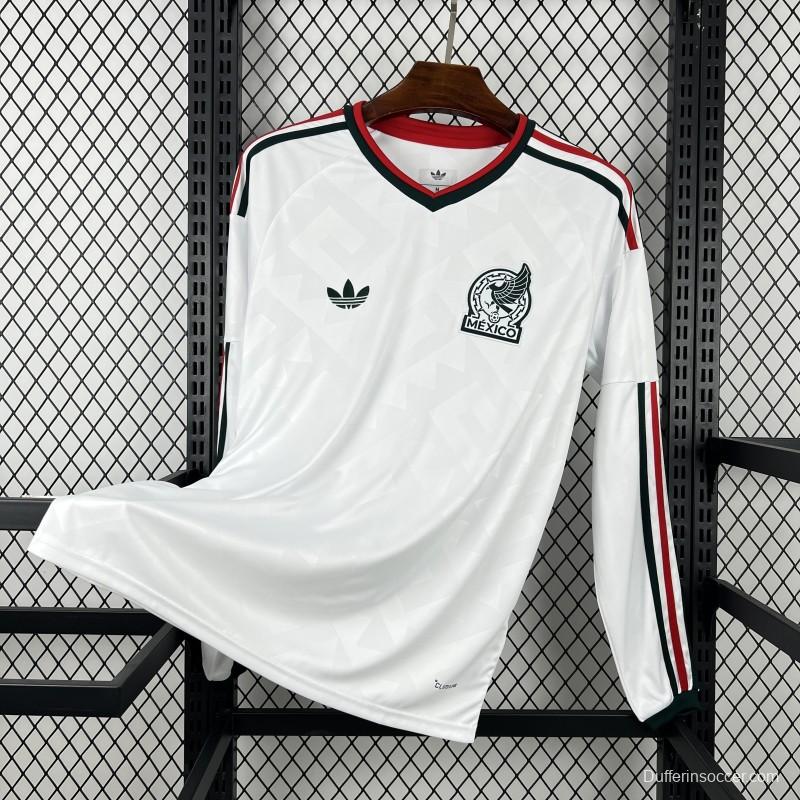 2026 Mens Mexico World Cup Away Long Sleeve Jersey