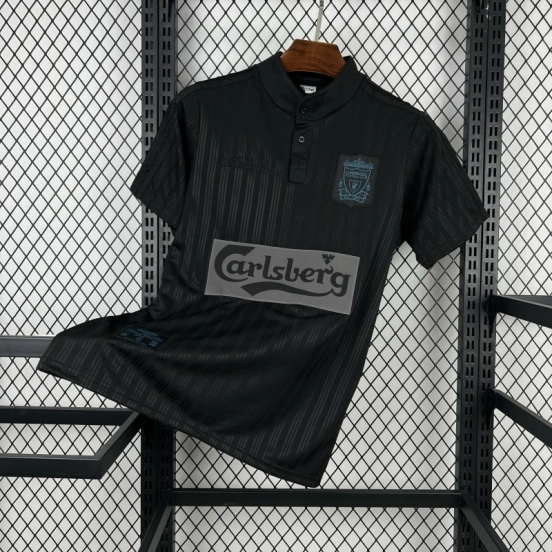 25/26 Liverpool Vintage 95/96 Remake Black Jersey