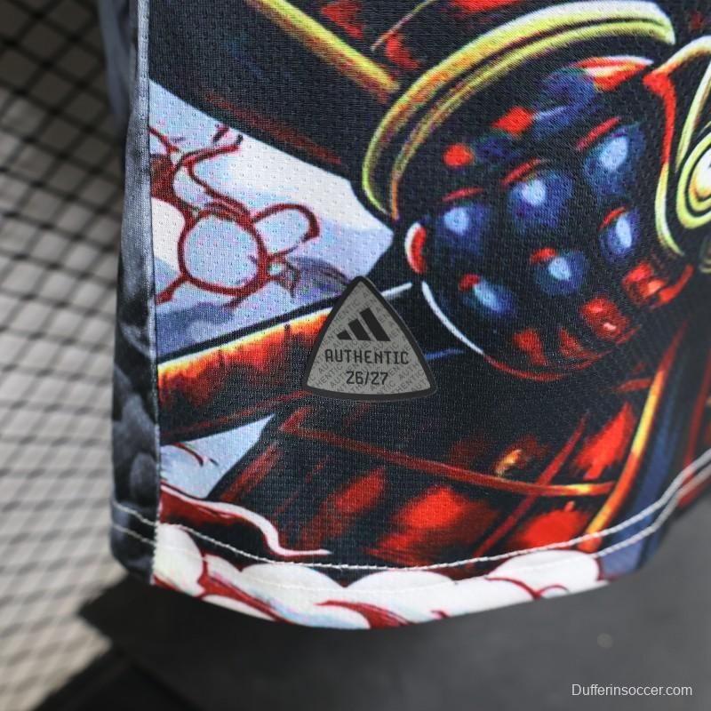 Player Version 2026 Japan  White "Samurai + Rising Sun" Special Edition Jersey