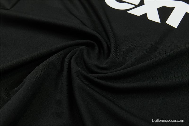 2026 Inter Miami CF Black & White Half Zipper Jacket Tracksuit + Long Pants