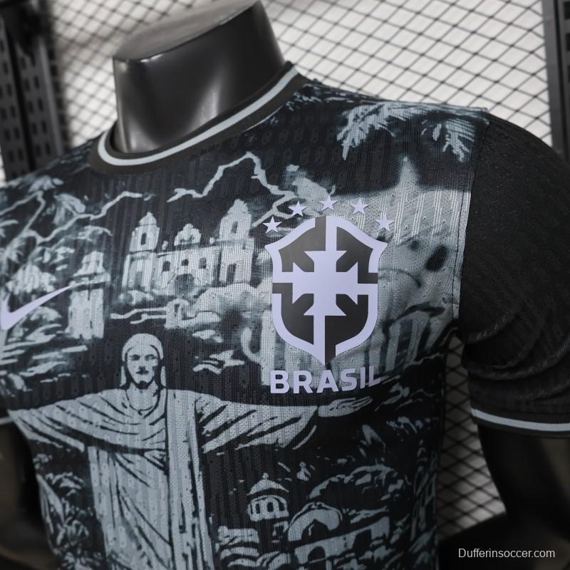 Player Version 2026 Brazil Special Edition Black  Jersey