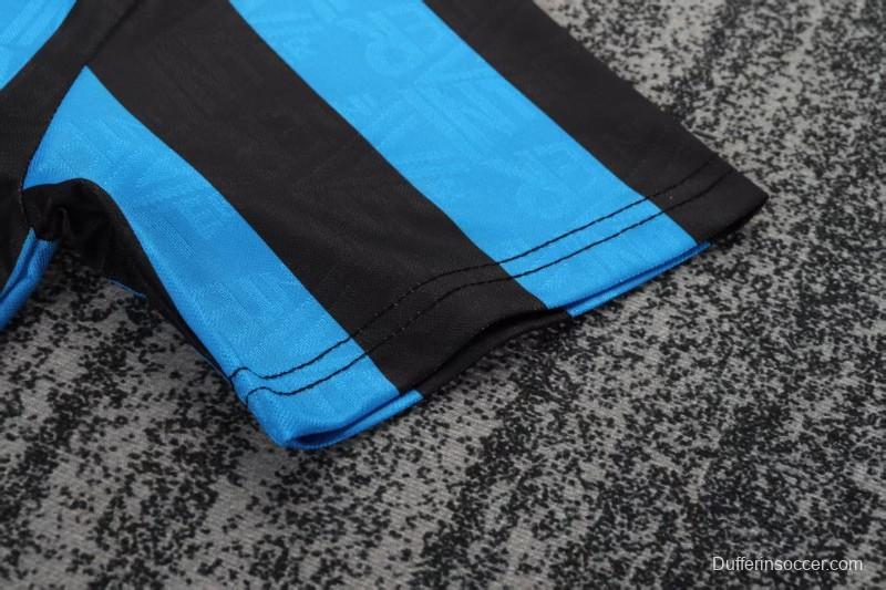 Retro 92/94 Kids Inter Milan Blue-Black Home Jersey