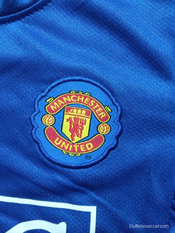 Retro Kids 08/09 Manchester United Long Sleeve Third Jersey