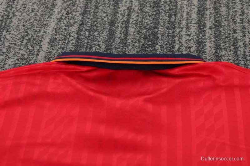 Retro Kids 1994 Spain Home Jersey
