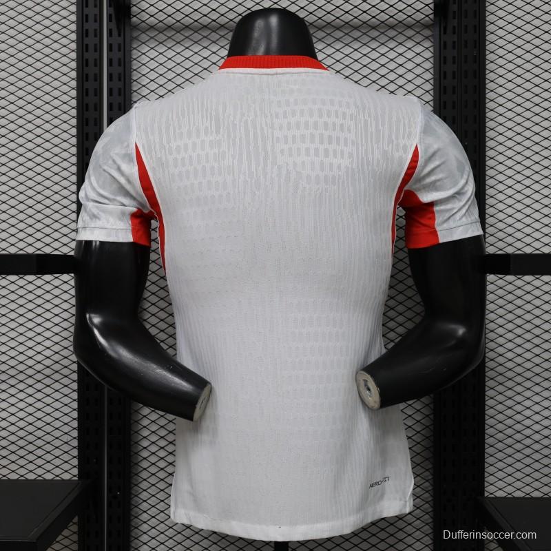 Player Version 2026 Poland Home White  Jersey