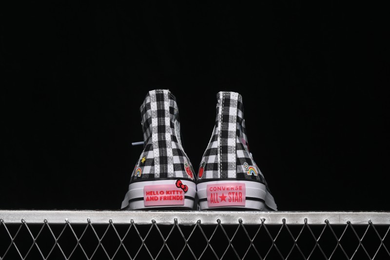 Converse × Hello Kitty and Friends Picnic Chuck Taylor All Star Hi High-Top Casual Skate Shoes - A17697C
