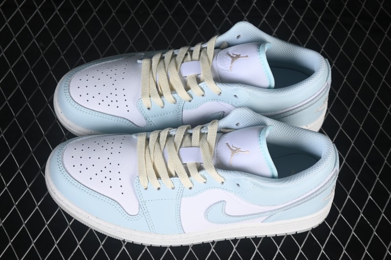 Nike Air Jordan 1 Low Retro Basketball Shoes with Classic Blue-White Colorway and Vintage Culture Design - HJ5999-400