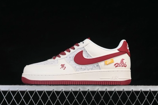 Nike Air Force 1 '07 Low Chinese Calligraphy Print Casual Sneakers - HT5088-619