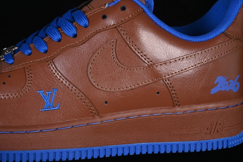 Nike Air Force 1 '07 Low Chinese New Year Edition Casual Sneakers with Premium Leather and Foam Midsole - XY9025-007