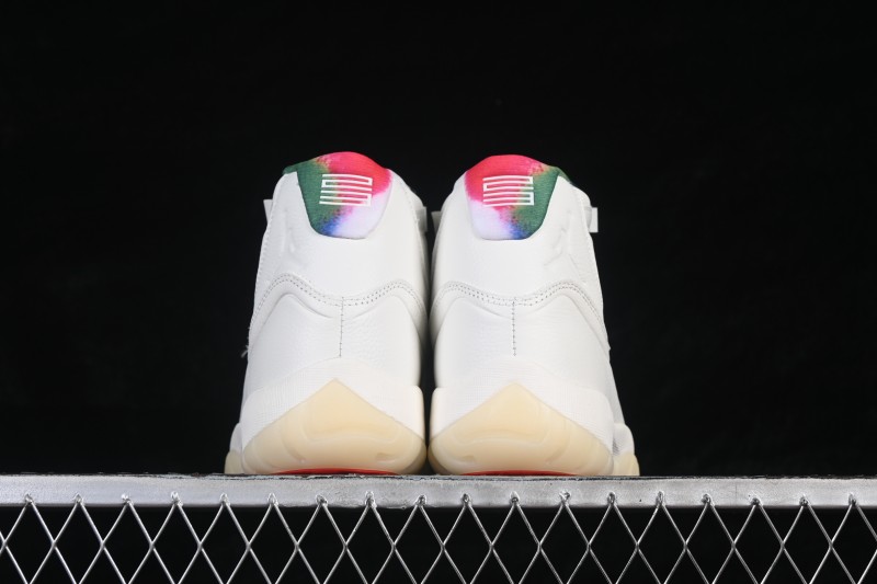 Nike Air Jordan 11 Retro '285' 30th Anniversary Basketball Shoes with Premium Leather Upper - IO8959-133