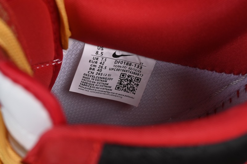 Nike Air Force 1 '07 Low Chinese New Year Limited Edition Black Red Basketball Shoes - DF0188-133