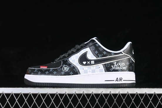 Nike Air Force 1 '07 Low Unisex Basketball Shoes with Classic Leather Upper - LV2288-004