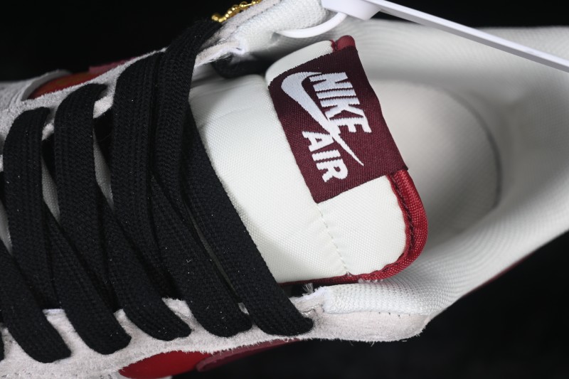Nike Air Force 1 '07 Low Red and White Contrast Color Blocking Casual Sneakers - JP2026-138