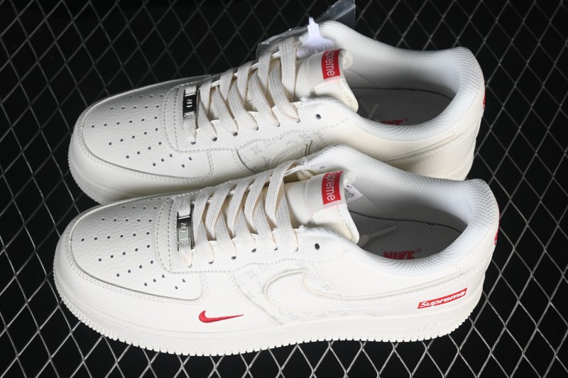 Nike Air Force 1 '07 Low Sneakers White Collaboration Edition - MM3399-815