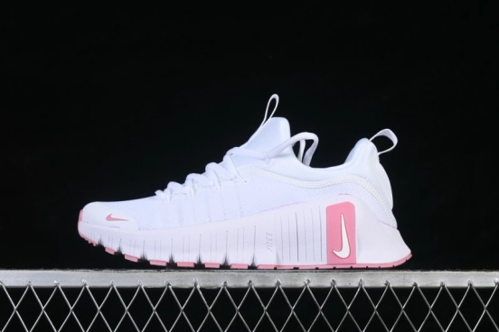Nike Free Metcn 6 Mesh Lace-Up Cushioned Training Lifestyle Shoes - FJ7126-106