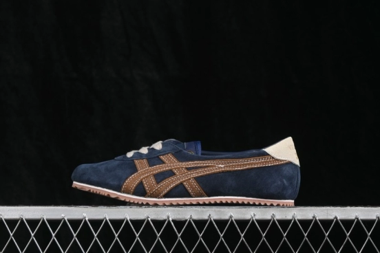 Versace x Onitsuka Tiger Tai-Chi Sakura Low-Top Casual Lifestyle Shoes with Co-Branded Design - G.C3