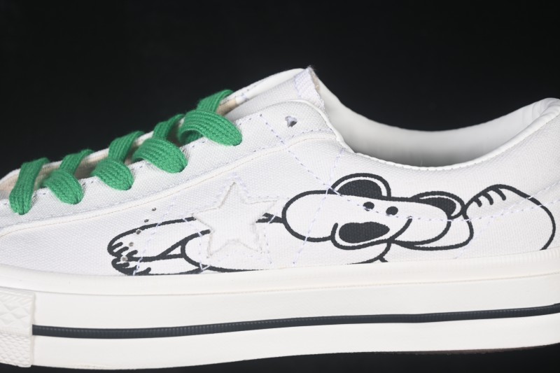 Converse Daisuke Kondo x Converse One Star Canvas Low-Top Sneakers - 33702550