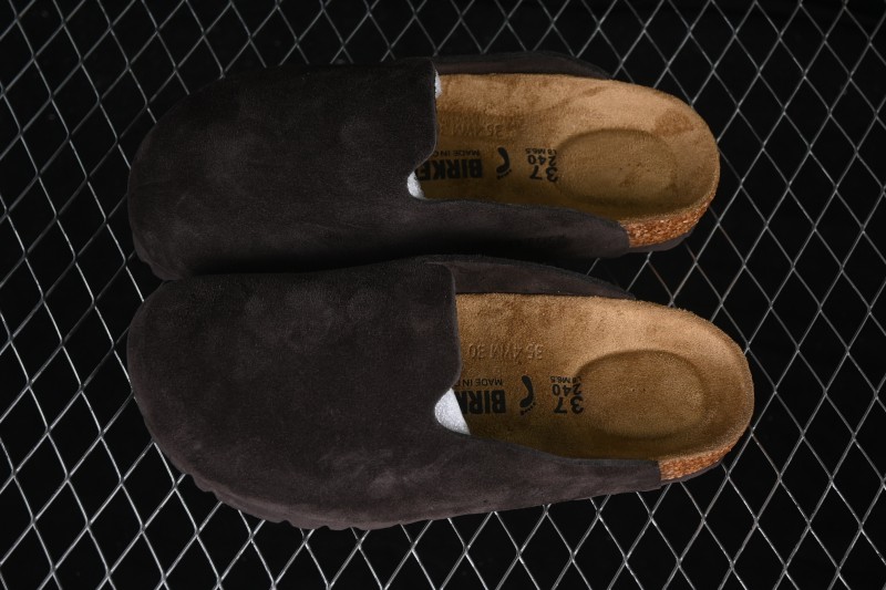 Birkenstock Suede Lambswool Cork Sandals - 1033164