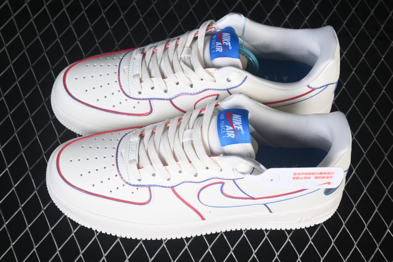 Nike Air Force 1 '07 Low Casual Skateboarding Shoes with Full-Length Air Cushion - IR1968-133
