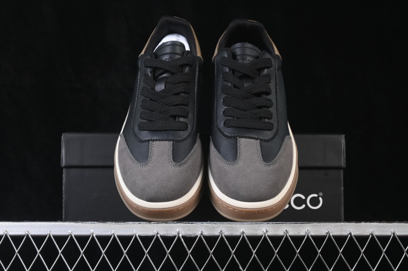 ECCO Soft 10 Retro German Army Trainer Casual Shoes - 63263801001