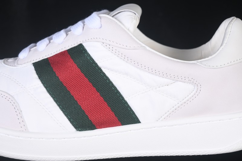 Gucci Primavera Screener Distressed Nylon Casual Sneakers - FAGIV9078