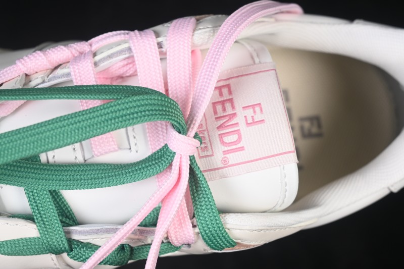 Fendi Match Round Toe Thick Sole Low-Top Casual Sneakers - AHH2F1FHS
