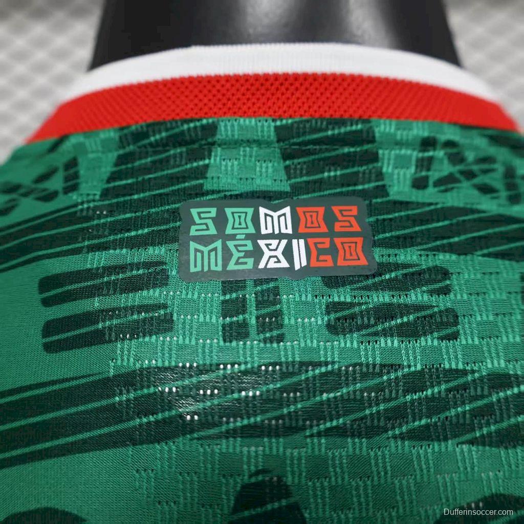 2026 Player Version Mens Mexico World Cup Home Jersey