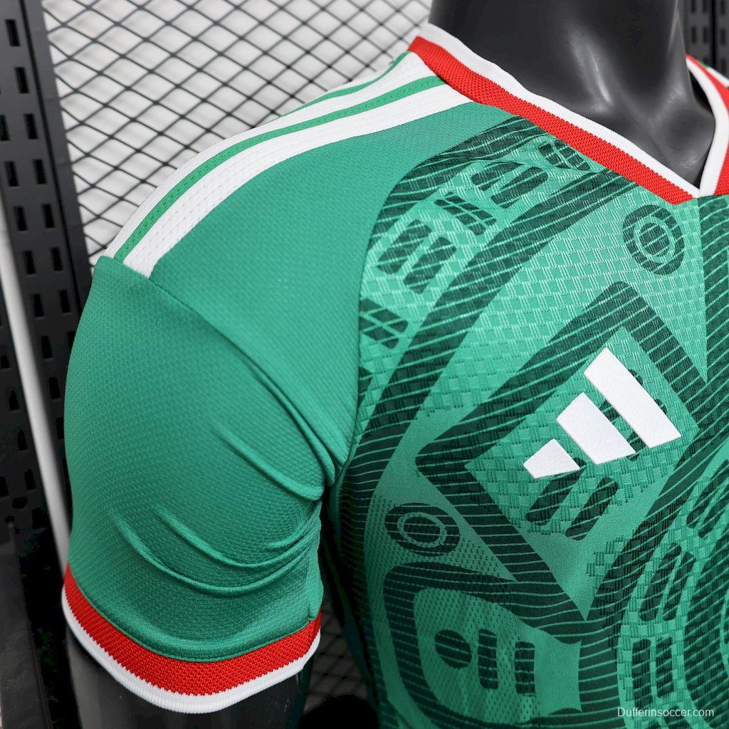 2026 Player Version Mens Mexico World Cup Home Jersey