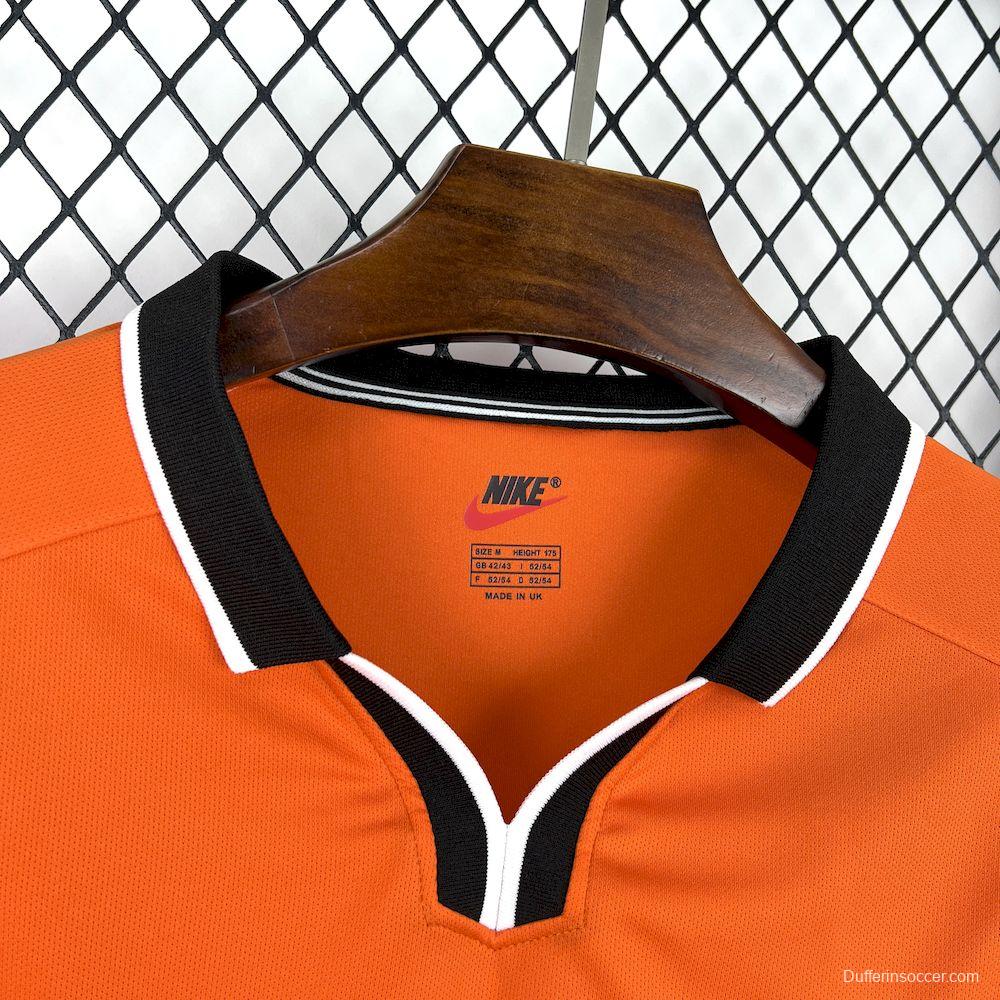 1998 Retro Netherlands Home Jersey