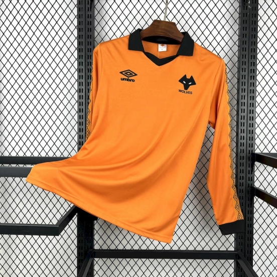 1980/81 Retro Wolves Home Long Sleeve Jersey