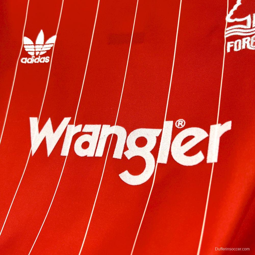 1982/84 Retro Nottingham Forest Home Jersey
