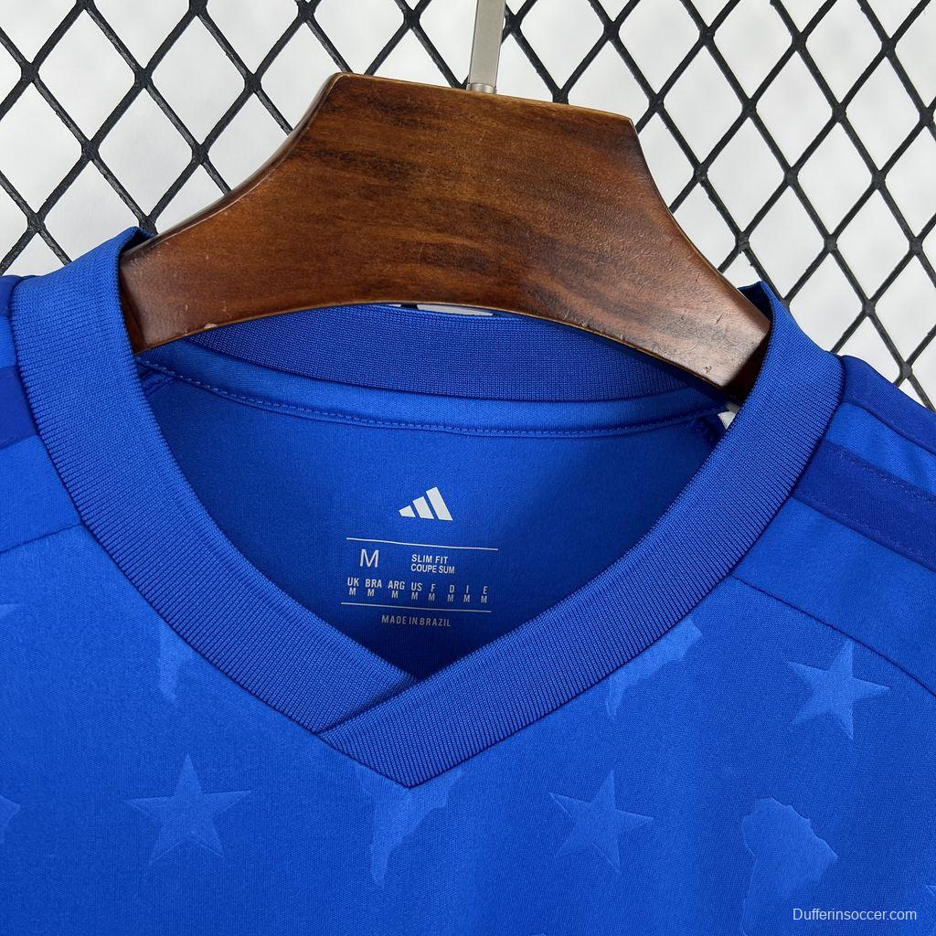 2026/27 Mens Cruzeiro Home Long Sleeves Jersey