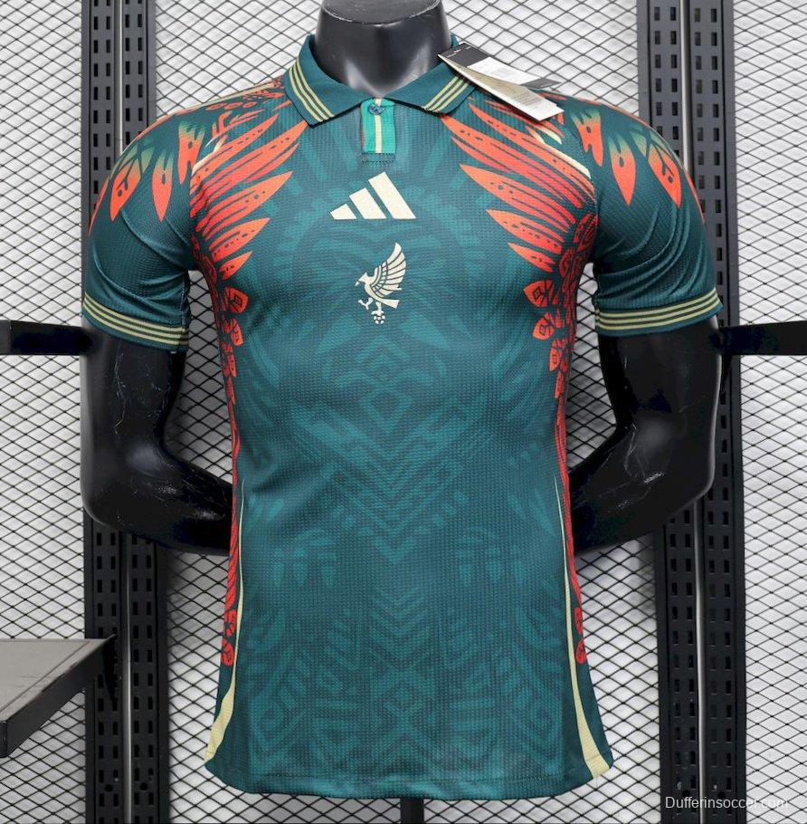 Player Version 2025 Mexico Green Leaked Jersey