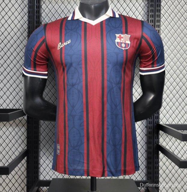25/26 Player Version Modernist FC Barcelona Polo Jersey