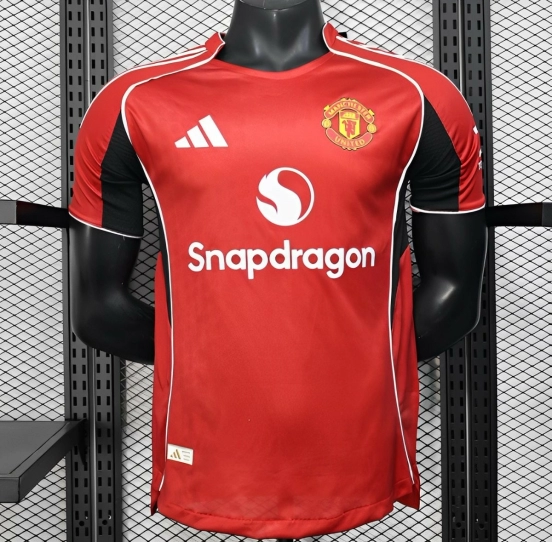 Player Version 25/26 Manchester United Home Jersey