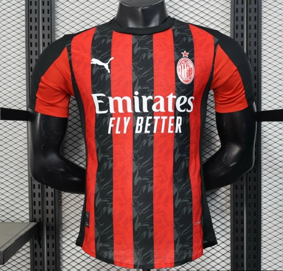 Player Version 25/26 AC Milan Home Jersey