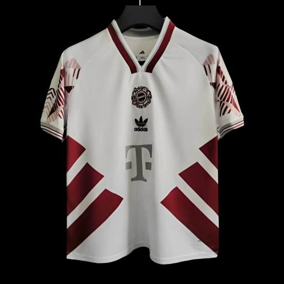 25/26 Bayern Munich WHITE Pre-Match Jersey