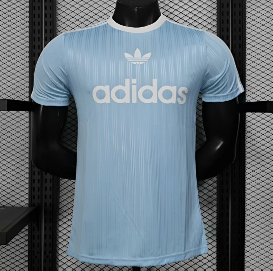Player Version 2025 Adidas Original Light Blue T-Shirt