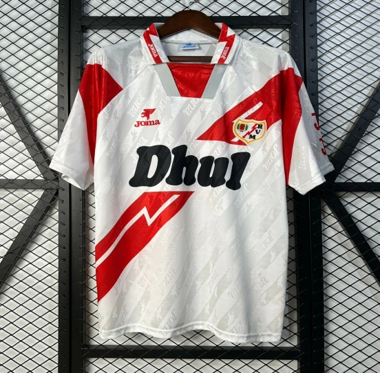 94/95 Retro Rayo Vallecano Home Jersey