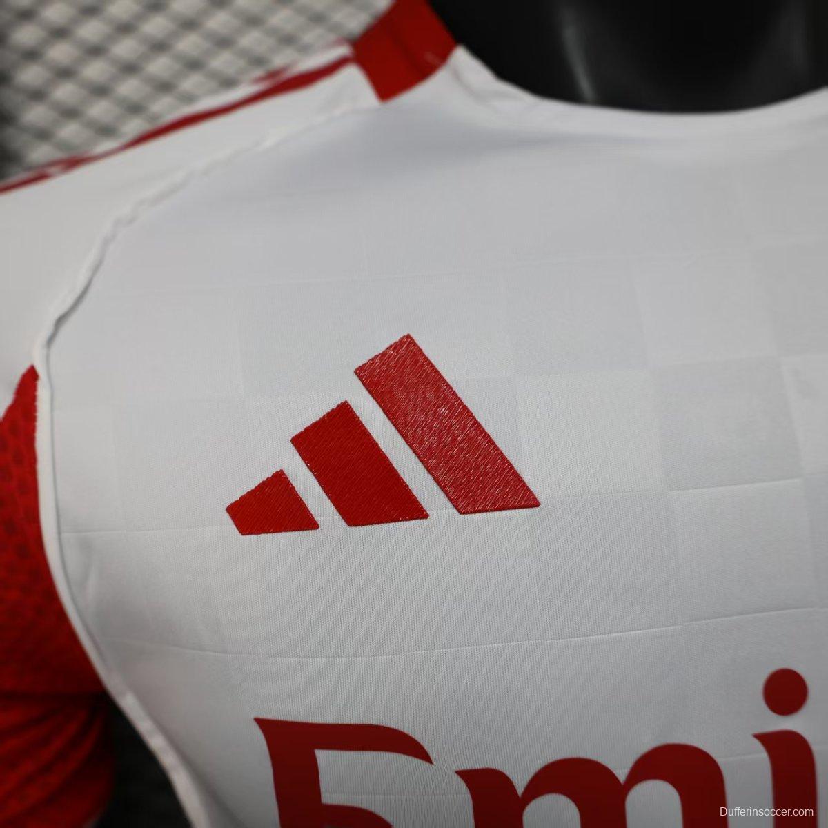 Player Version 25/26 Benfica Third WHITE Jersey