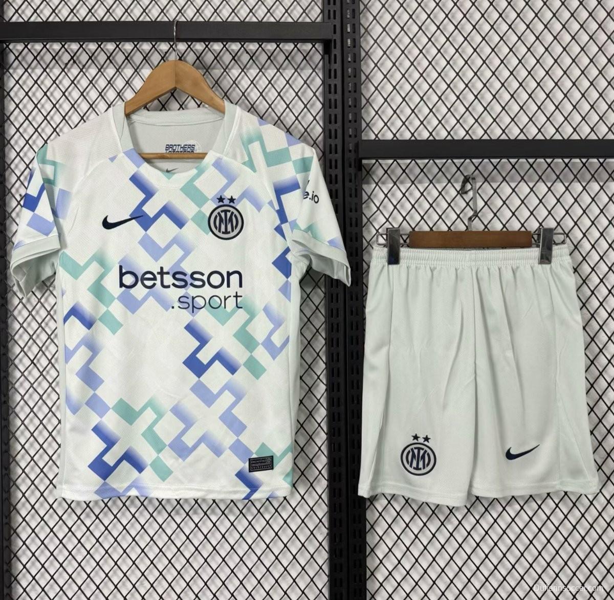25/26 Kids Inter MIlan Away Jersey