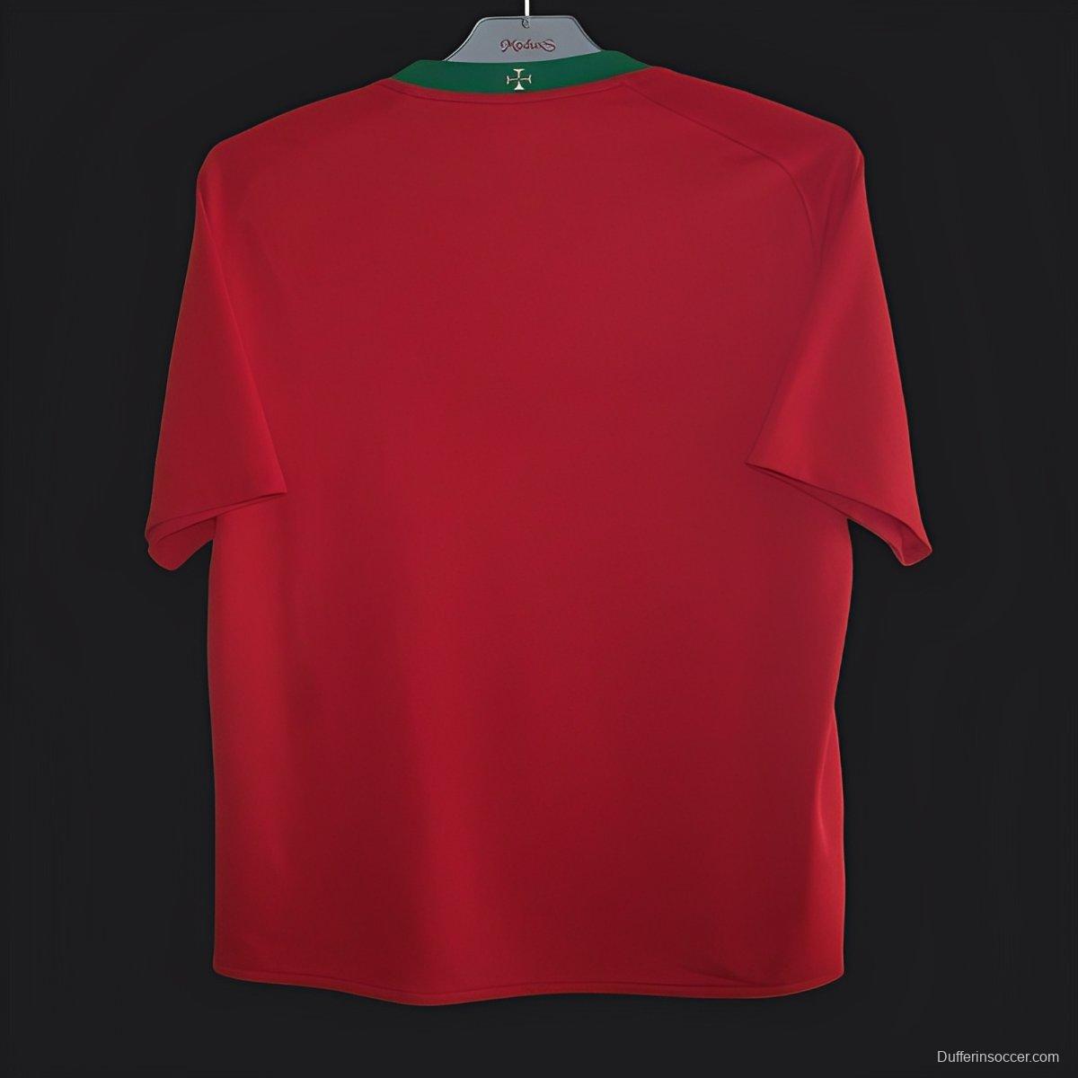 Retro 2008 Portugal Home Jersey