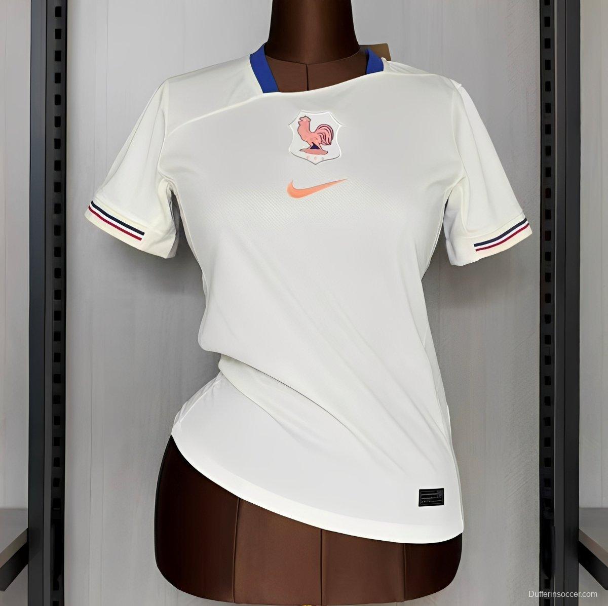 2026 Women France Beige Jersey