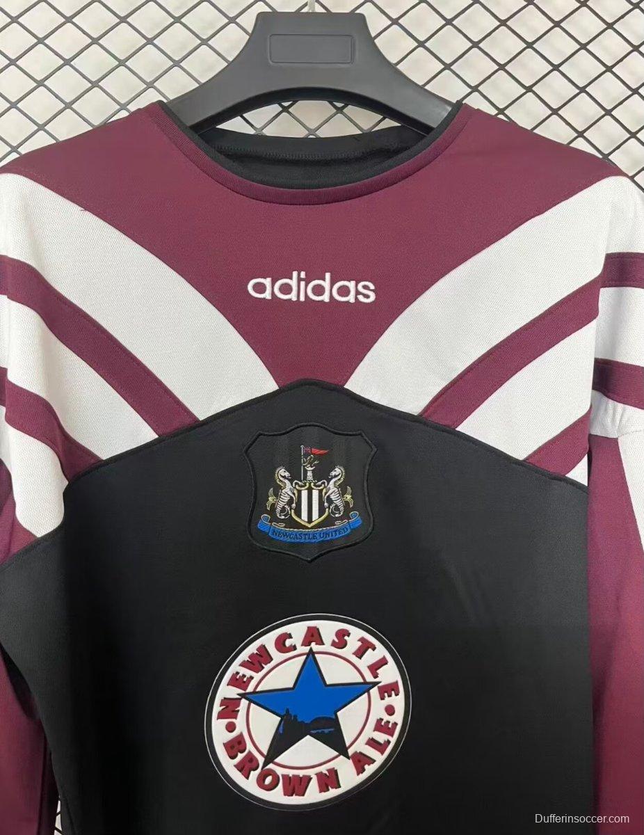 25/26 Adidas Newcastle United 1995 Remake Long Sleeve Away Jersey